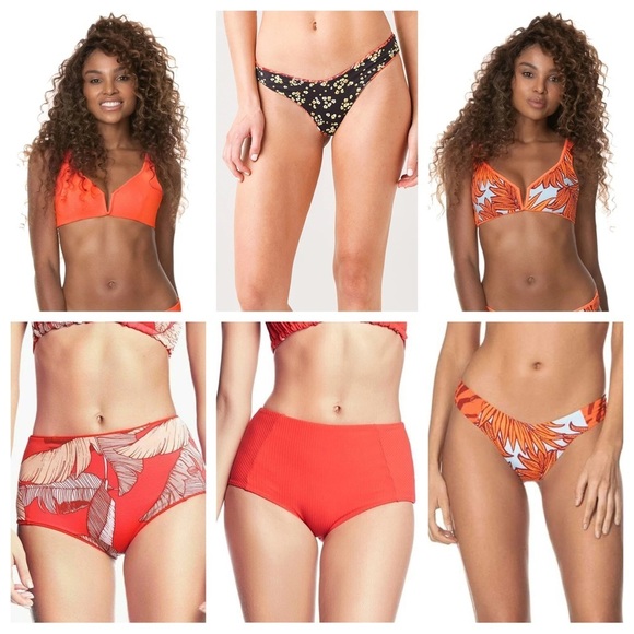 Maaji 3pc Reversible Bikini:Victory V Wire Top+Thankfulness Vicky+Cayenne Bardot - Picture 4 of 15